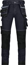 Jeans stretch multipoches avec poches genoux