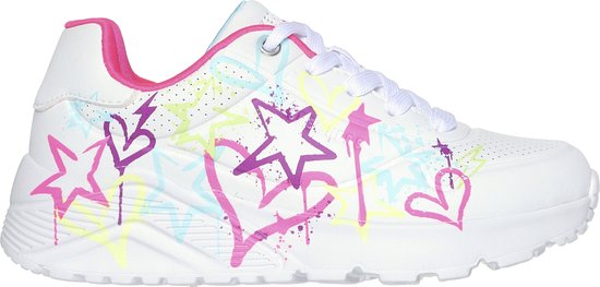 Skechers Uno Lite - Baskets pour femmes My Drip Filles - Wit/ Multicolore - Taille 37