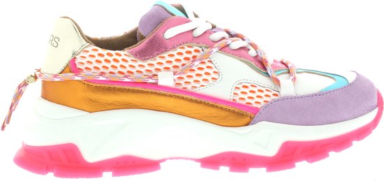 Dames Sneakers Dwrs Bonney Pink Lila Orange Paars - Maat 42