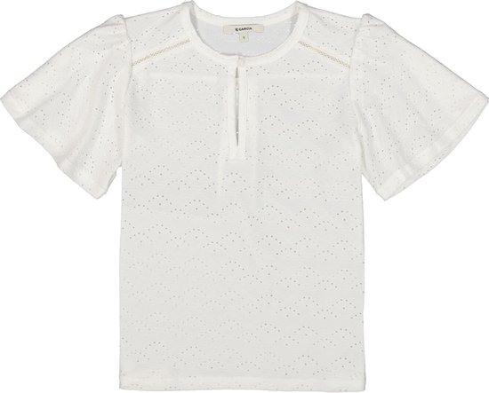 Garcia T-shirt Tshirt O40008 53 Off White Dames