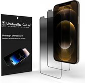 Umbrella Glass PrecisionGuard Privacy Screenprotector - Geschikt voor iPhone 12 - 12 Pro