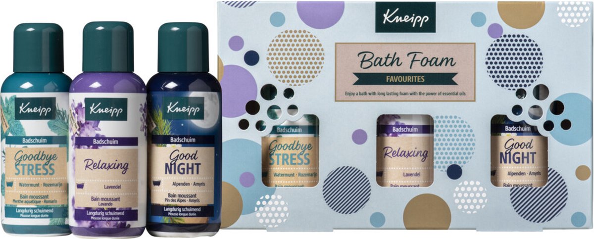 2x Kneipp Geschenkset Bath Foam Favourites 1 set