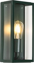 QAZQA rotterdam - Applique industrielle pour extérieur - 1 lumière - L 16 cm - Vert - Industriel - Éclairage extérieur