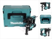 Makita DHR 171 ZJ 18 V 2-traps borstelloze accu boormachine Solo SDS Plus + Makpac - zonder accu, zonder oplader