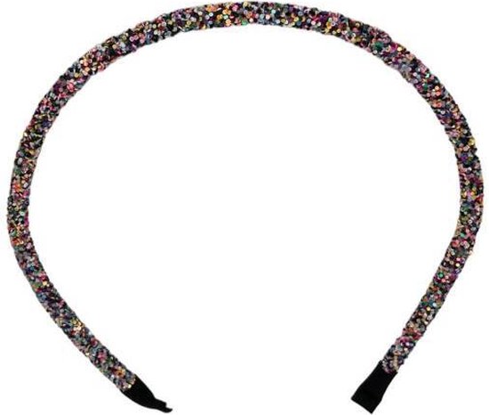 Glitter Haarband - Regenboog Hart - Fashion Favorite