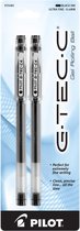 Pilot - G-Tec-C Ultra Fine 0.4mm Gel Pens 2 stuks - zwart - GTC35481