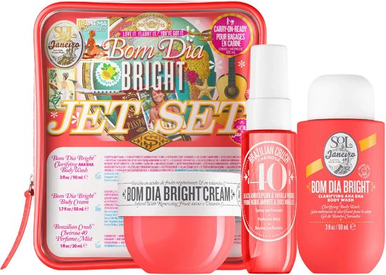 Sol de Janeiro Bom Dia - Jet Set - bath & Body - Douchgel - Bodylotion - Bodymist