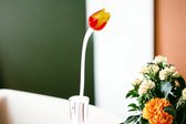 Bloem Glas Tulp Geel/rood | Glaskunst  | Bloemen En Fruit Van Glas | 1 Jaar Garantie