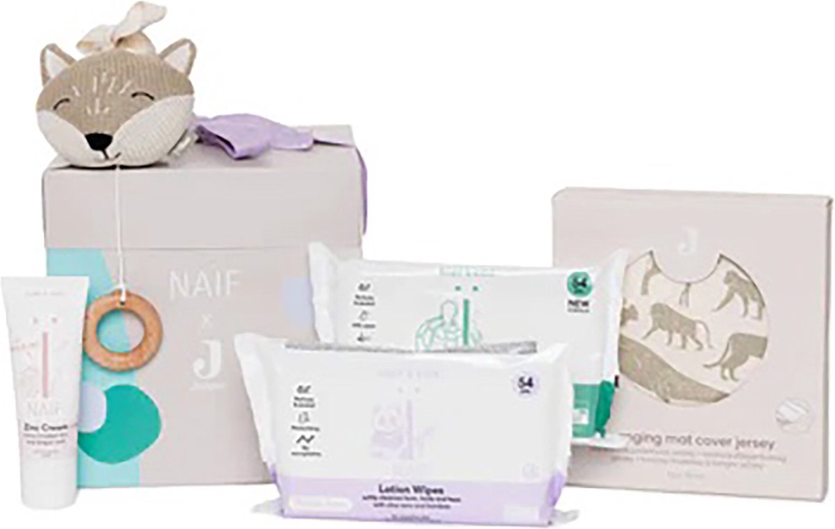 Goedkoopste Jollein x Naïf Gift Set | Wipe For The Future