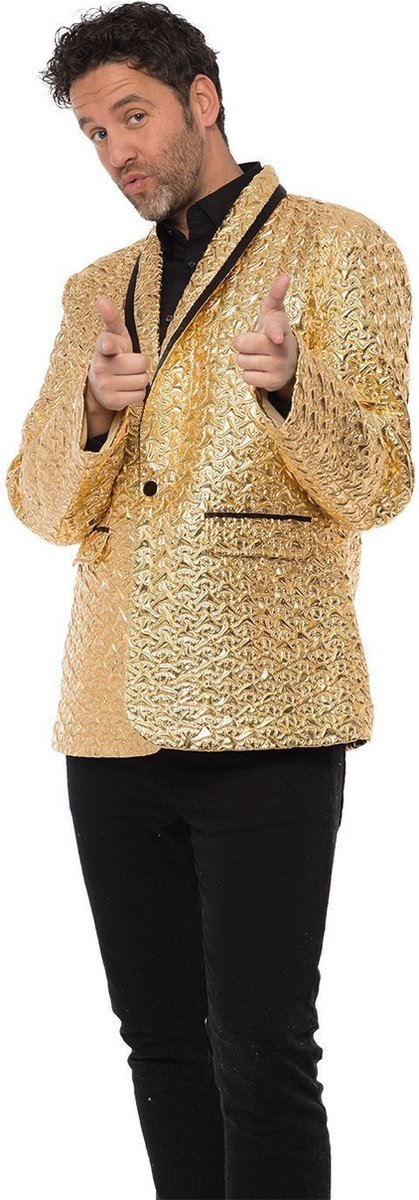 Heren Zwart Gouden Revers Met Inkeping Jacquard Heren Blazer Met één Knoop Heren Jas – NL Heren Zwart Gouden Revers Met Inkeping Jacquard Heren Blazer Met één Knoop Heren Jas – NL