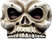 Demi-masque de skelet pour adulte (Halloween) - Masque de robe