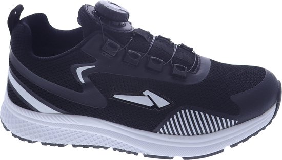 Piedro Sport - Donn - Sneakers - Zwart Wit - Vetersluiting - Schoenmaat - 38