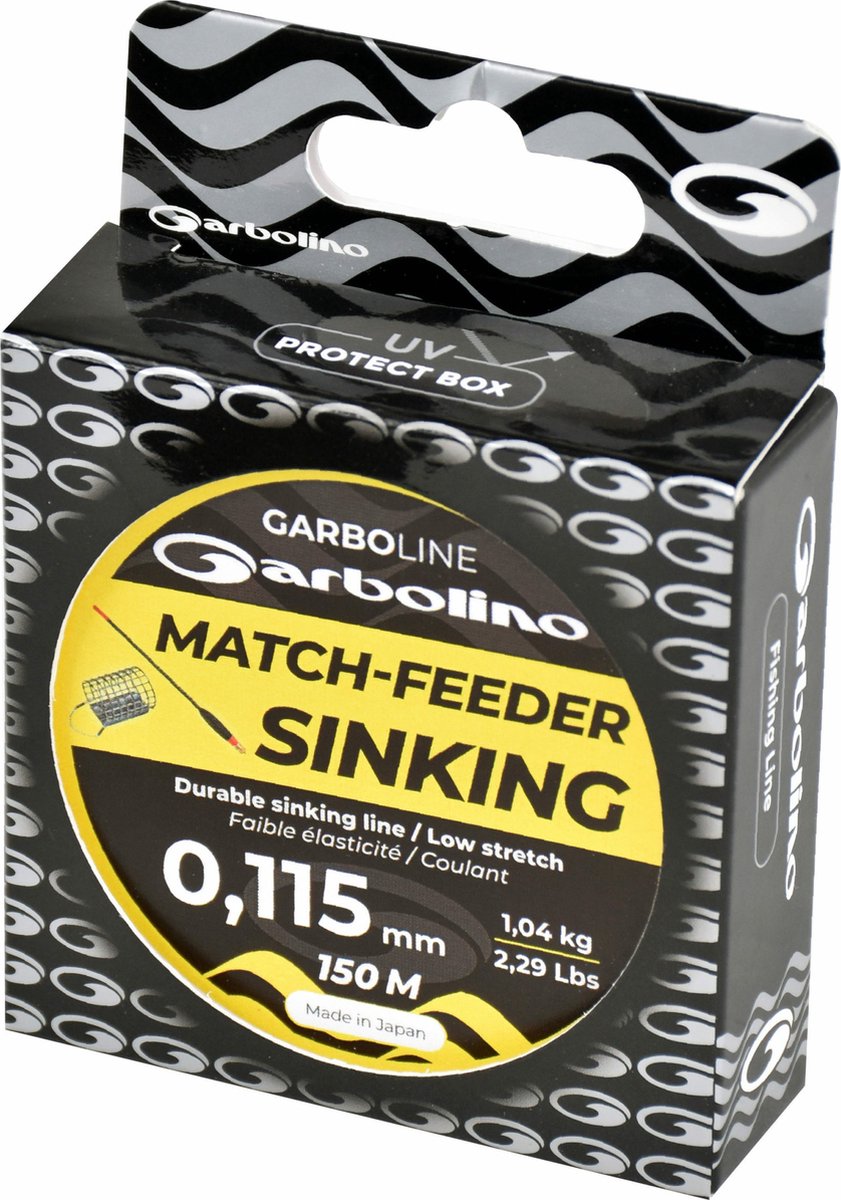 Garbolino - Lijn Nylon Match-Feeder Sinking 150m - Garbolino