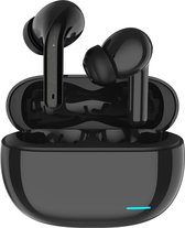 Nubex® Draadloze Oordopjes met Oplaadcase - Bluetooth 5.3 - Oordopjes Draadloos - Sport Earbuds - ENC - Oortjes draadloos - Zwart