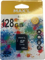 Max’L SDXC/SDHC kaart 128GB – Classe 10