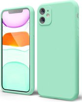 Hoesje met Camera Bescherming Geschikt voor Apple iPhone 11 | Back Cover | Dun | Flexibel TPU | Blauw