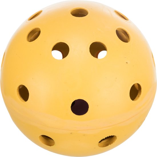Trixie gatenbal natuurrubber met bel voor blinde of gehandicapte hond - Default Title