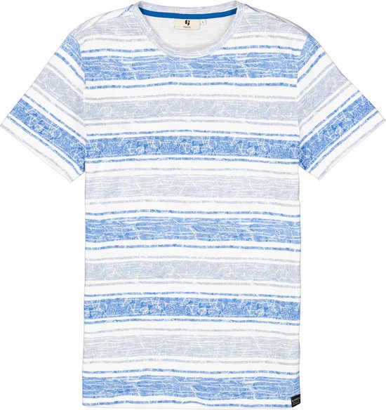 GARCIA Heren T-shirt Blauw - Maat M