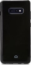 Telefoonglaasje Hoesje Geschikt voor Samsung Galaxy S10e - silicone - Zwart - Beschermhoes - Case - Cover