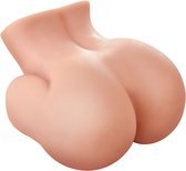 Pipedream Extreme Toyz Fuck Me Silly Masturbator Bubble Butt Anaal en Vaginaal - beige