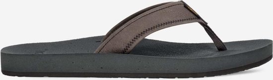 Teva M REFLIP Leren Heren Slippers - Grijs - Maat 45.5