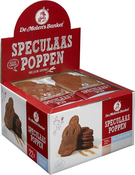 De Molen's Banket - Speculaaspop - 22 x 50gr