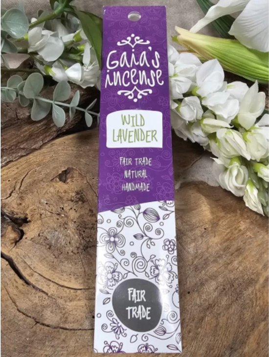 Gaia's Incense Wierook wild lavender 15 st