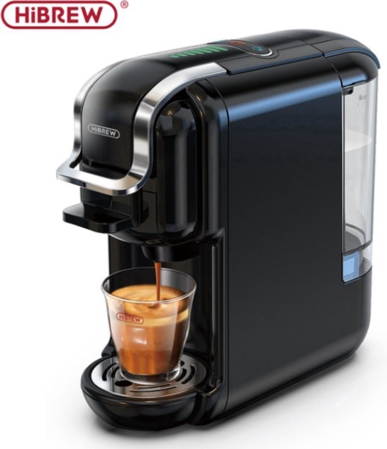 Koffiezetapparaat - koffiemachine Hibrew - 5-in-1 Compatibel ontwerp - geschikt voor cups van Dolce gusto apparaat - Koffiemachine Nespresso cups , ESE 44 mm