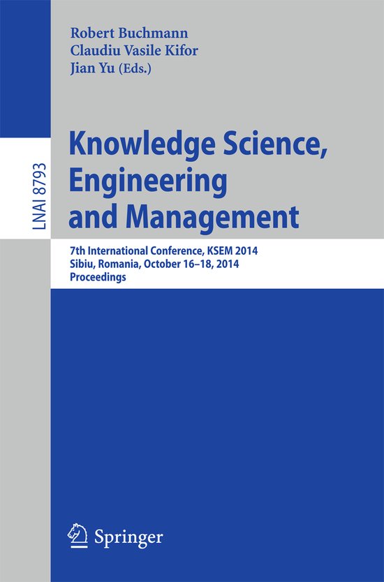 Knowledge Science Engineering and Management - cover