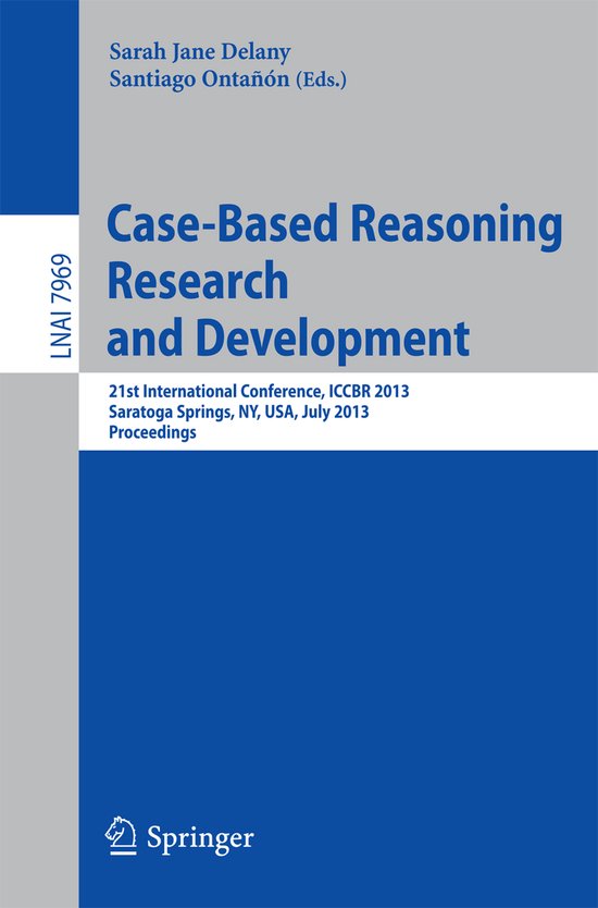 Lecture Notes in Computer Science7969- Case-Based Reasoning  ... - cover