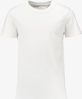 Unsigned basic jongens T-shirt wit - Maat 134