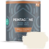 Peintagone - Wall Finish Semi-Mat - 4 liter - RAL 9001