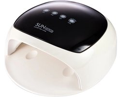 Sun 4S Professionele Nageldroger - Led nagellamp - Gellak nagel lamp - Digitaal - Wit - Digitaal
