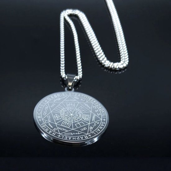 AMAXER Rider Waite Tarot Card Necklace Retro Lucky Amulet Charm