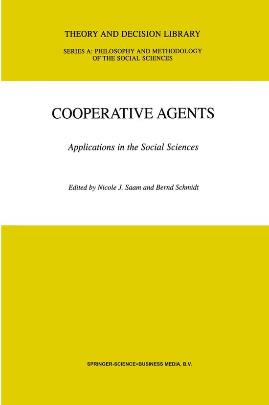 Theory and Decision Library A:32- Cooperative Agents - cover