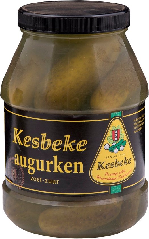 Kesbeke Augurken zoetzuur 2,4 liter