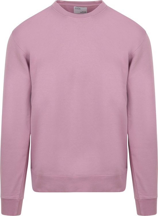 Colorful Standard - Sweater Paars - Heren - Maat XXL - Regular-fit