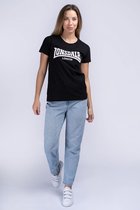Lonsdale Damen T-Shirt Cartmel T-Shirt Black-XXL