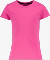 TwoDay basic meisjes T-shirt roze - Maat 98/104