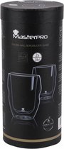 Glazenset Masterpro Barware Mixology Borosilicaatglas 380 ml (2 uds)