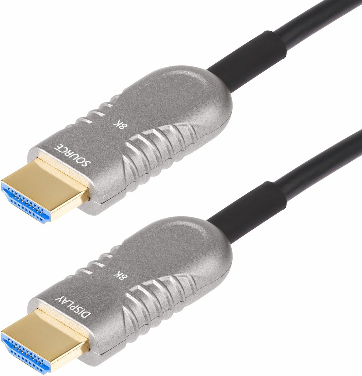 StarTech.com 50ft (15.2m) HDMI 2.1 Hybrid Active Optical Cable (AOC), CMP, Plenum Rated, 8K Ultra High Speed HDMI Fiber Optic Cable, 48Gbps, 8K 60Hz4K
