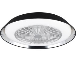 REALITY VARBERG - Ventilator - Zwart - incl. 1x SMD 30W