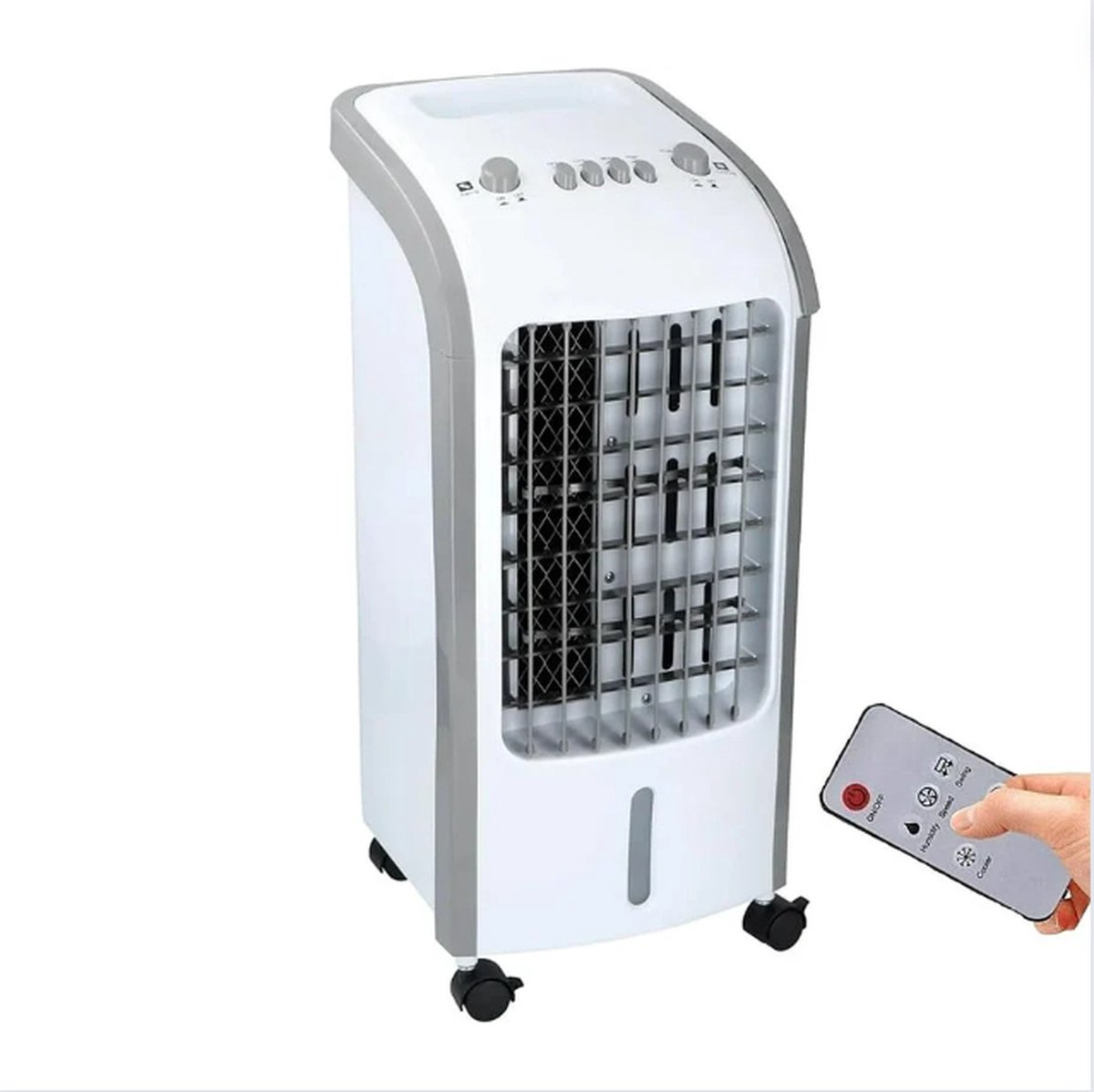 Mobiele Airco Zonder Afvoerslang - Airconditioning Met Afstandsbediening + Timerfunctie - Airco's Zonder Afvoerslang + Reservoir