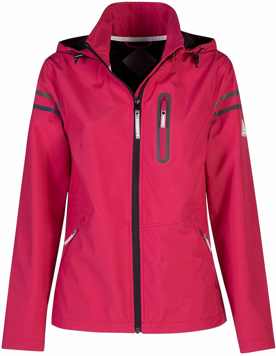 BJØRNSON Jinte Softshell Zomerjas Dames Winddicht -Ademend – Granita Rood