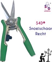 S4D® - Bloemschaar - Snoeischaar - Recht - 15 CM