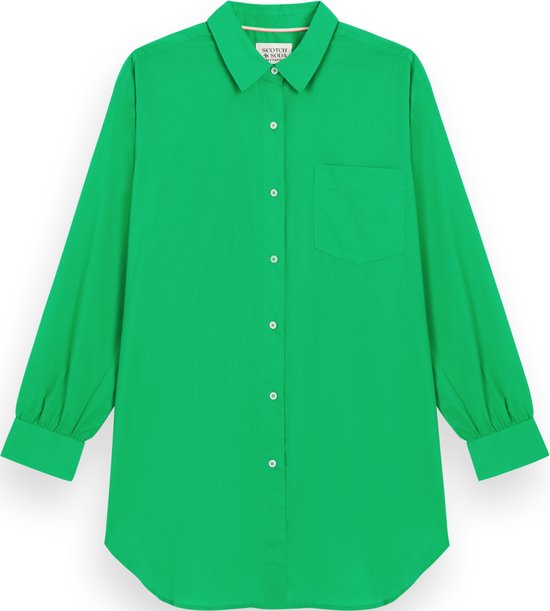 Foto: Scotch soda extra oversized shirt dames blouse maat 36