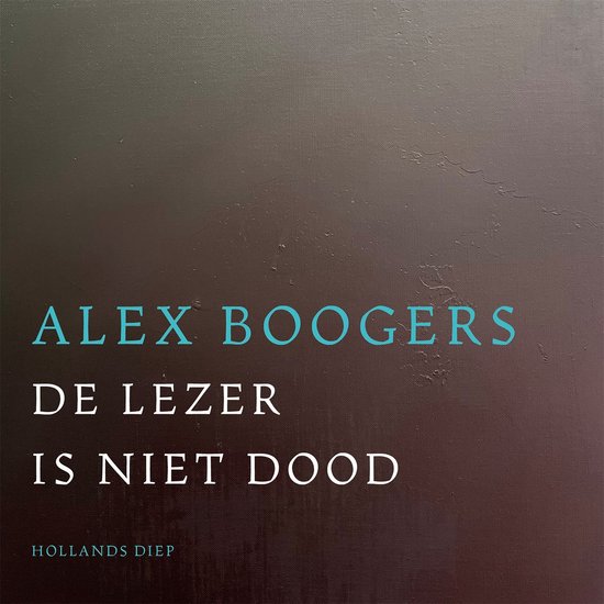 De lezer is niet dood - cover