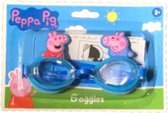 Lunettes de plongée enfant Peppa pig - Blauw clair / Blauw foncé - Plastique - Taille unique - A partir de 3 ans - Lunettes de natation