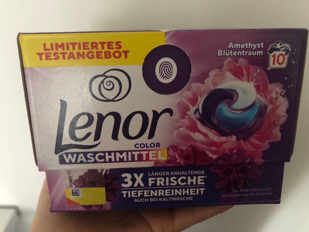 Goedkoopste 3 x Lenor Wasmiddel All-in-1 Pods Amethist & Bloemen Boeket 10 stuks