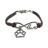 Bracelet Patte de Chiens - Infini - Dog Love - Femme - Bijoux Lieve